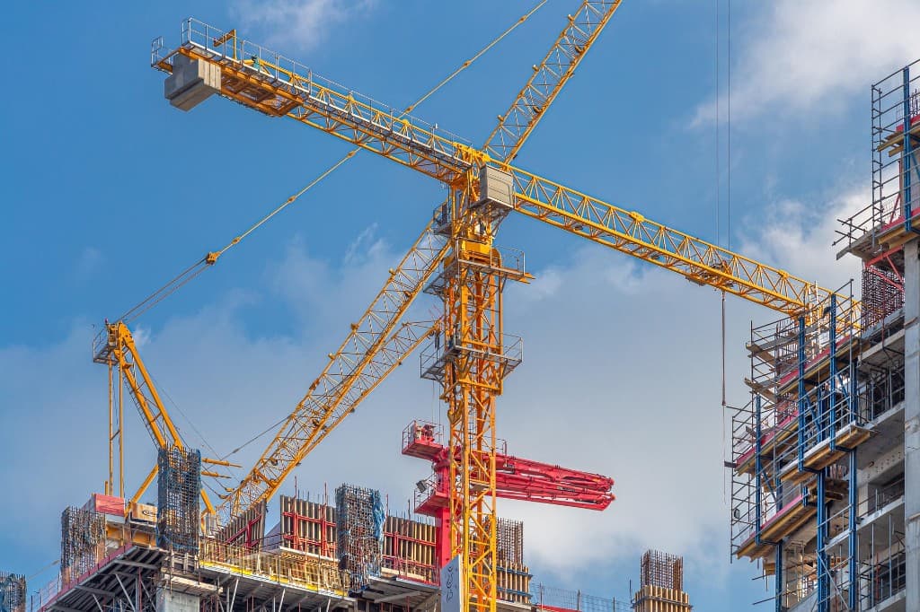 Social infrastructure under construction